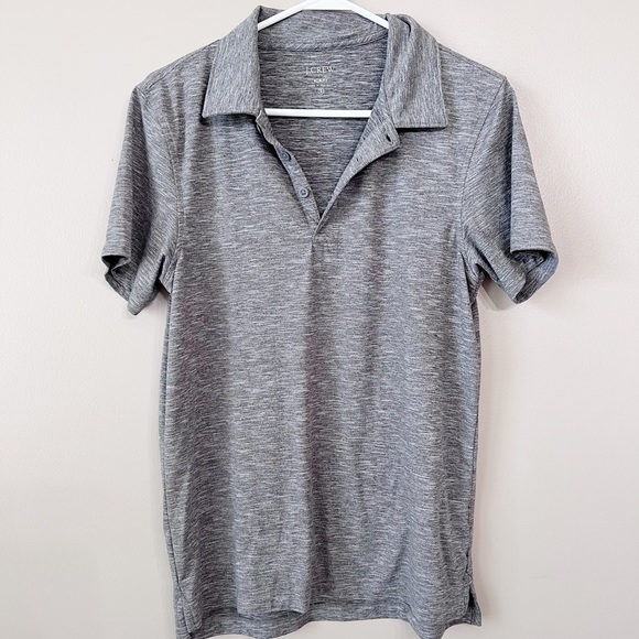 J.Crew Factory Men's Grey Polo - Picture 1 of 5